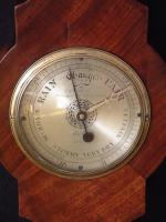 Gabriel Davis - Leeds. Georgian mahogany antique Wheel Barometer. c1830