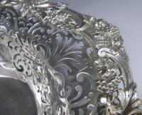 A George II Antique Silver basket Edward Aldridge 