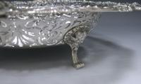 Edward Aldridge silver cake basket 1751