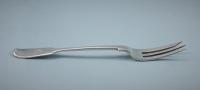 VICTORIAN Sterling Silver Fiddle Pattern Oyster Fork by William Eaton. London 1842