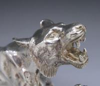 A Silver Model of a Tiger