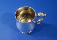 A Very Rare American Silver Half-Pint Mug