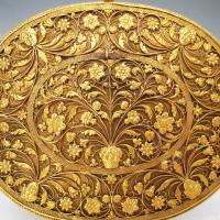 A Rare Charles II Antique Gold Mirror