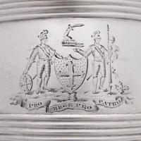 A George III Antique Scottish Silver Mustard Pot