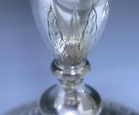 Georgian silver candlesticks Nathaniel Smith 1792