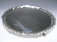 Cooper Brothers silver salver