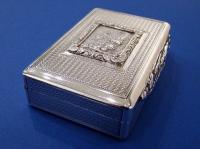 A Rare George IV Silver Snuff Box