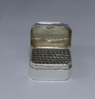George III Antique Sterling Silver Nutmeg Grater