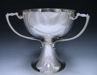 Nouveau Silver trophy cup bowl1911 E S Barnsley 