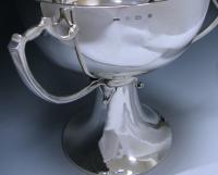 Nouveau Silver trophy cup bowl  1911 E S Barnsley 