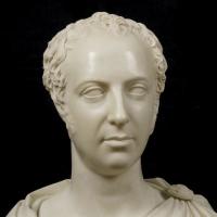 Male Portrait Bust in the Roman Manner By Lawrence MacDonald