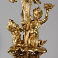 An Important Pair of Victorian Gilt-Bronze Candelabra