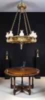 Regency Period Giltwood Chandelier of Spectacular Proportions