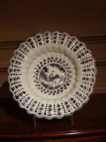 A rare, early-18th century, European, fluted dish