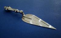 Edwardian Silver 'Large' Trowel Bookmark