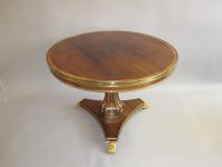 An Outstanding Regency Period Rosewood & Ormolu Mounted Centre Table