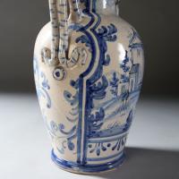 A Near Pair of 19th Century Italian Vases