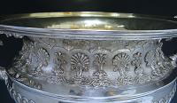 Charles Stuart Harris silver centrepiece bowl trophy 1904