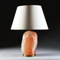 A Rock Crystal Lamp