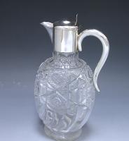  Mappin and Webb silver claret jug 1909