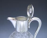 Mappin and Webb silver claret jug 1909