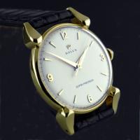Gold Rolex Super Precision Wristwatch circa 1949