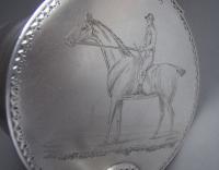 An extremely rare George III Equestrian Tankard made in London in 1782 by William Cattell