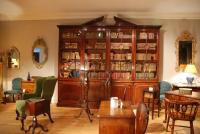 A mahogany breakfront bookcase ​Circa 1775