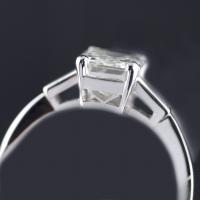 Platinum Art Deco Diamond Ring Circa 1930