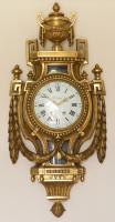 French Gilt Cartel Clock