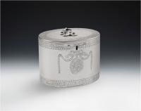 The Tudway Tea Caddy - Made in London in 1777 by Hester Bateman.