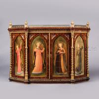 Italian Renaissance Revival Table Cabinet ©AdrianAlanLtd