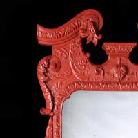 An Overscale Pair of Painted Mirrors