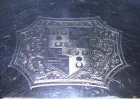 Crouch and Hannam Georgian silver tray 1789