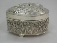 Chinese Export Silver Box