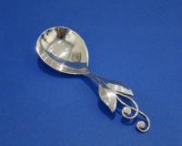 Danish Silver Tea Caddy Spoon