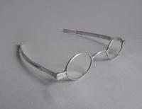 An extremely rare pair of George IV silver Spectacles made in London in 1825 by Edmund Taylor