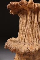 Two Late 19th Century Japanese Elm Pedestals