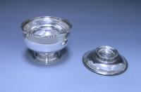 Samuel Taylor Georgian silver tea caddies and sugar bowl 1747