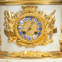 'The Death of Nelson’ commemorative striking mantelpiece clock