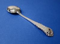 Edwardian Silver Child's Knife, Fork, Spoon & Napkin Ring in Fitted Case