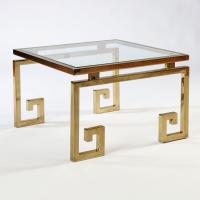 A Brass Occasional Table in the manner of Maison Jansen