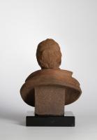  Terracotta Bust of an Unidentified Gentleman Incised W J Coffee Fecit Derby 1814