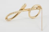 Tiffany & Co Openwork Brooch in 18 Karat Yellow Gold and signed Peretti, American circa 1960