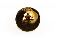Six Antique Buttons in the Style of Liberty & Co. 15 Carat Gold and Enamel. English circa 1910