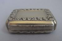 An exceptionally fine George III Silver Gilt Vinaigrette made in Birmingham in 1816 by Matthew Linwood