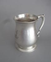 A fine George II Half Pint Mug made in London in 1758 by Thomas Moore