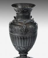 Neoclassical basalt ware vase