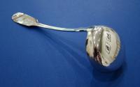 Scottish Silver 'Fiddle' Pattern Toddy Ladle