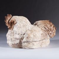 A Terracotta Buff Orpington Hen